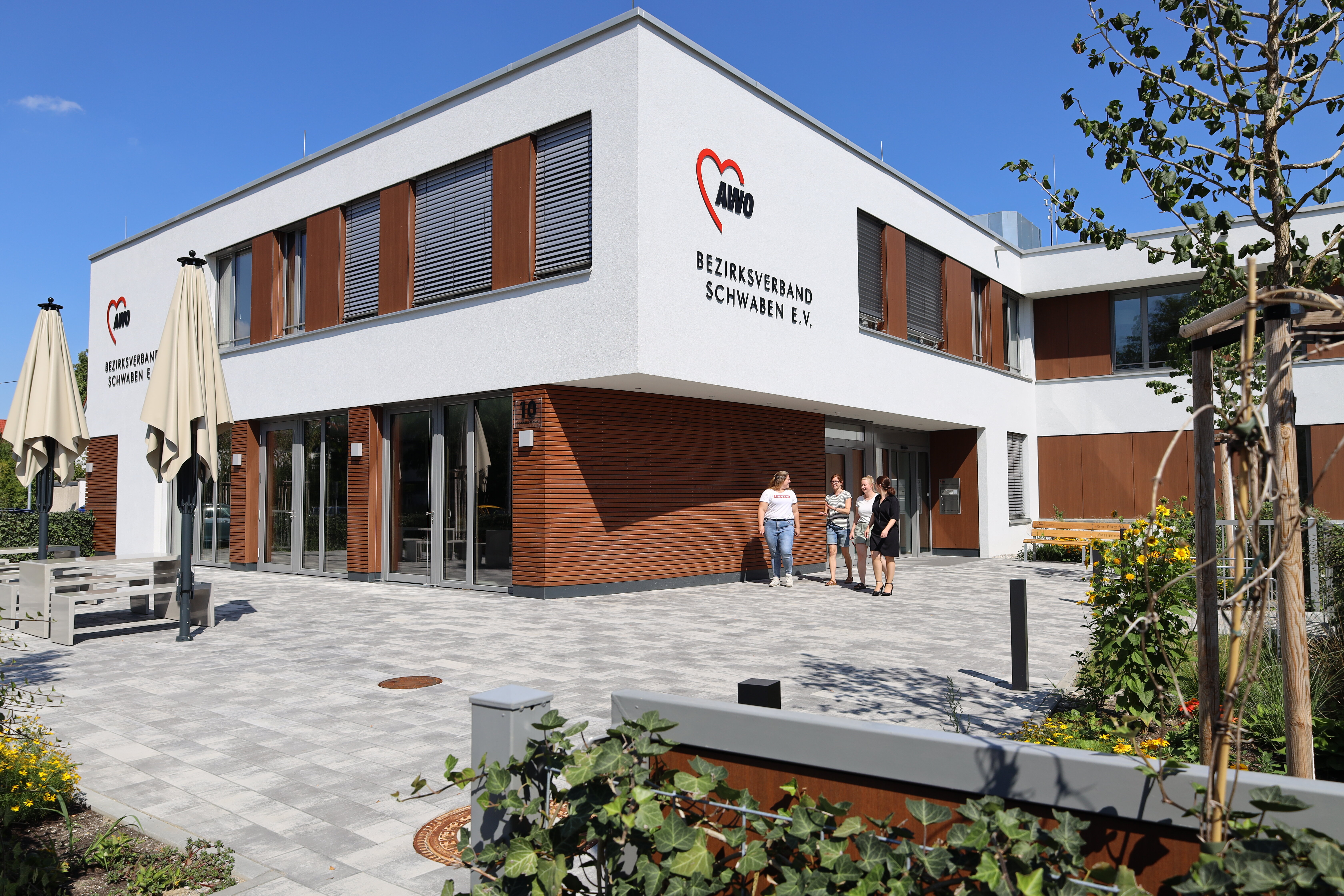Gebäude der AWO Schwaben Geschäftsstelle in Stadtbergen