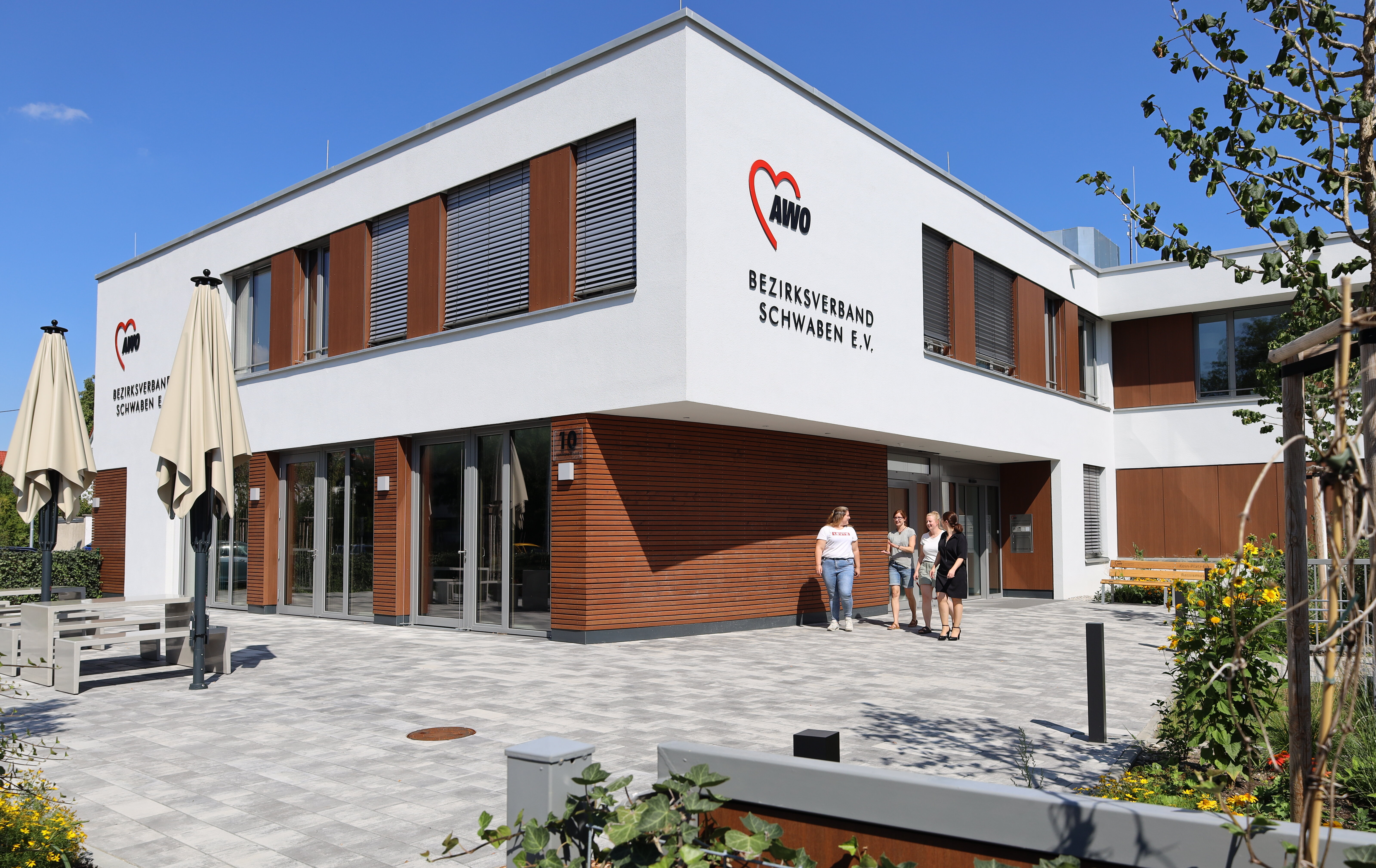 Gebäude der AWO Schwaben Geschäftsstelle in Stadtbergen